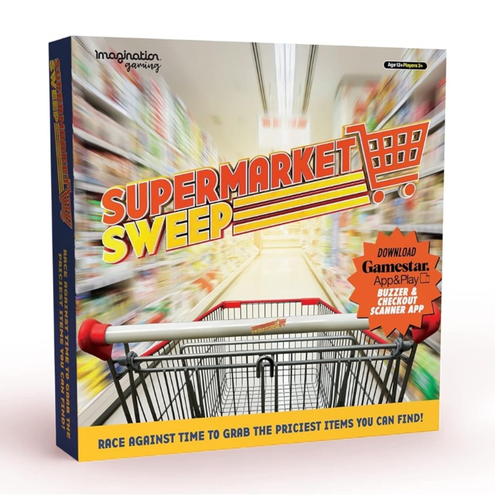 Supermarket Sweep Board Game - NWT